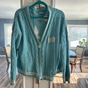Taylor Swift Authentic 1989 Cable Knit Cardigan
